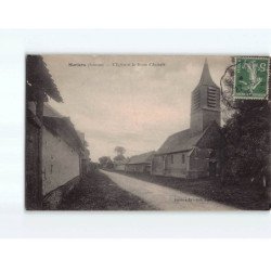MARIERS : L'Eglise et la Route d'Aumale - état