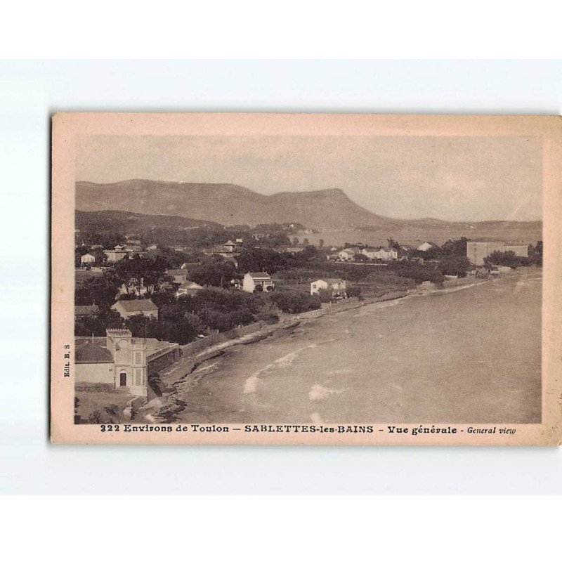 SABLETTES LES BAINS : Vue générale - état SABLETTES LES BAINS : Vue générale - état