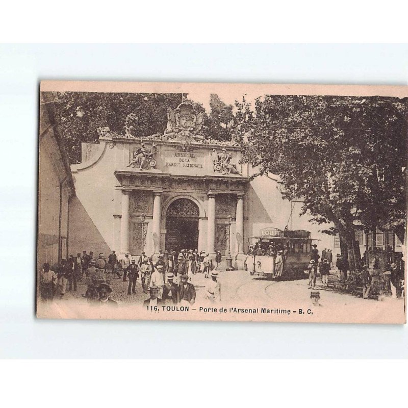 TOULON : Porte de l'Arsenal Maritime - état