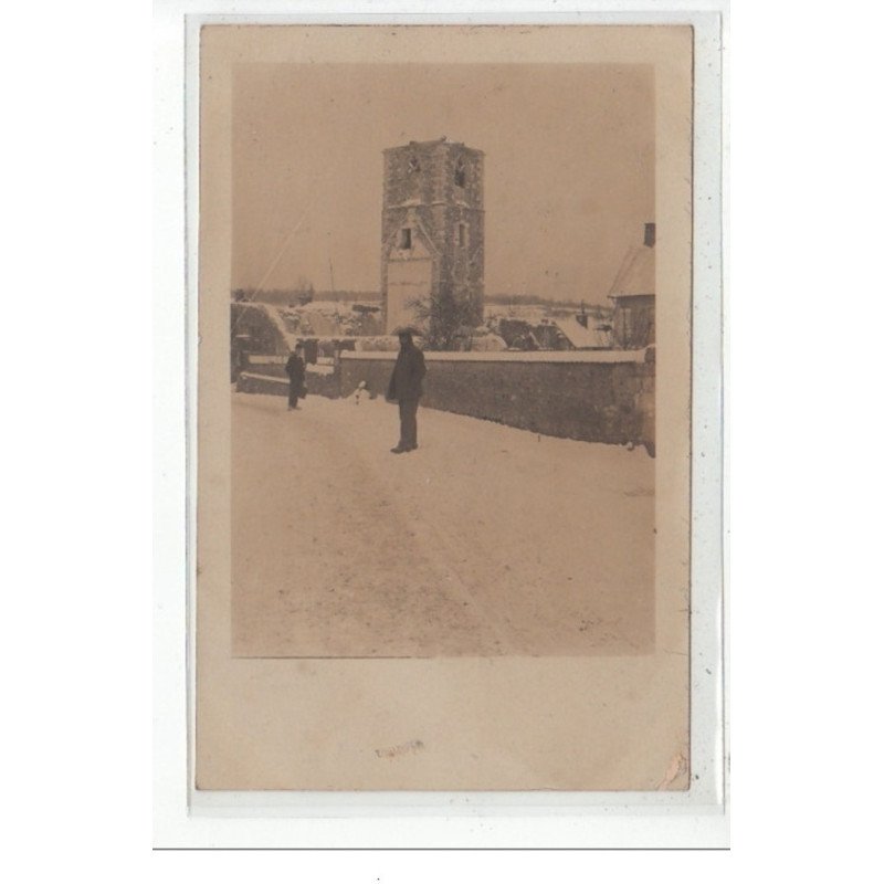 BLARU - CARTE PHOTO 1906 - très bon état
