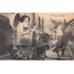 Carnaval de TOULON 1914 - La Reine du Tango - très bon état