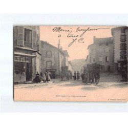 EYMOUTIERS : La place Notre-Dame - état