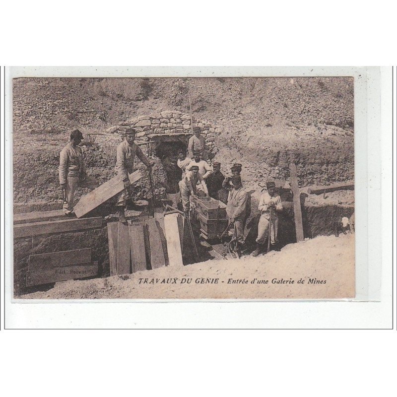 VAUCLUSE - Travaux du génie - Entrée d'une galerie de mines - très bon état