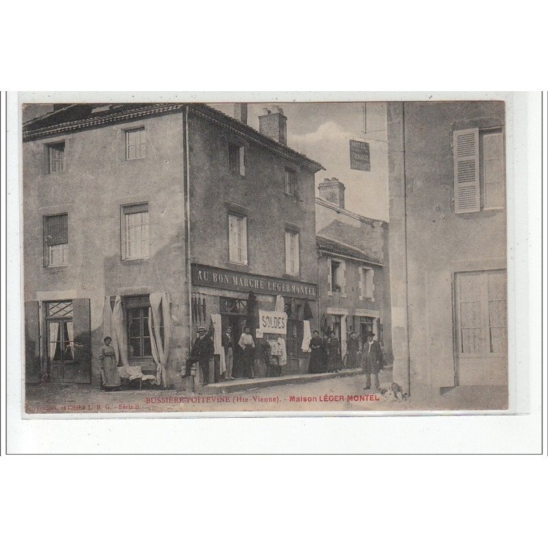 BUSSIERE POITEVINE - Maison Léger-Montel - très bon état