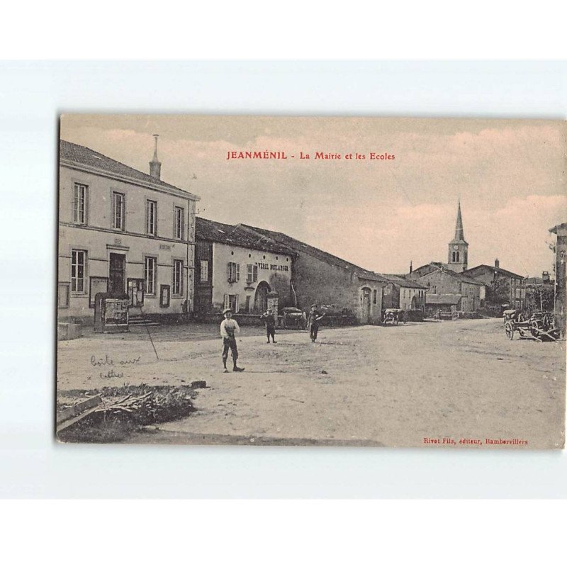 JEANMENIL : La mairie et les Ecoles - très bon état JEANMENIL : La mairie et les Ecoles - très bon état