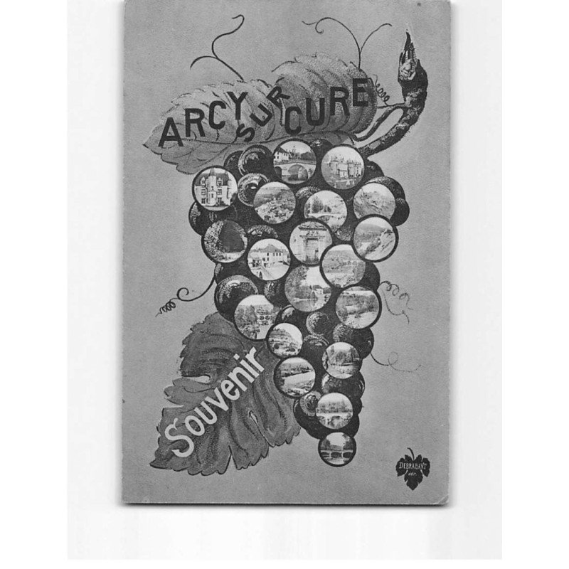 ARCY SUR CURE : Carte Souvenir - très bon état ARCY SUR CURE : Carte Souvenir - très bon état