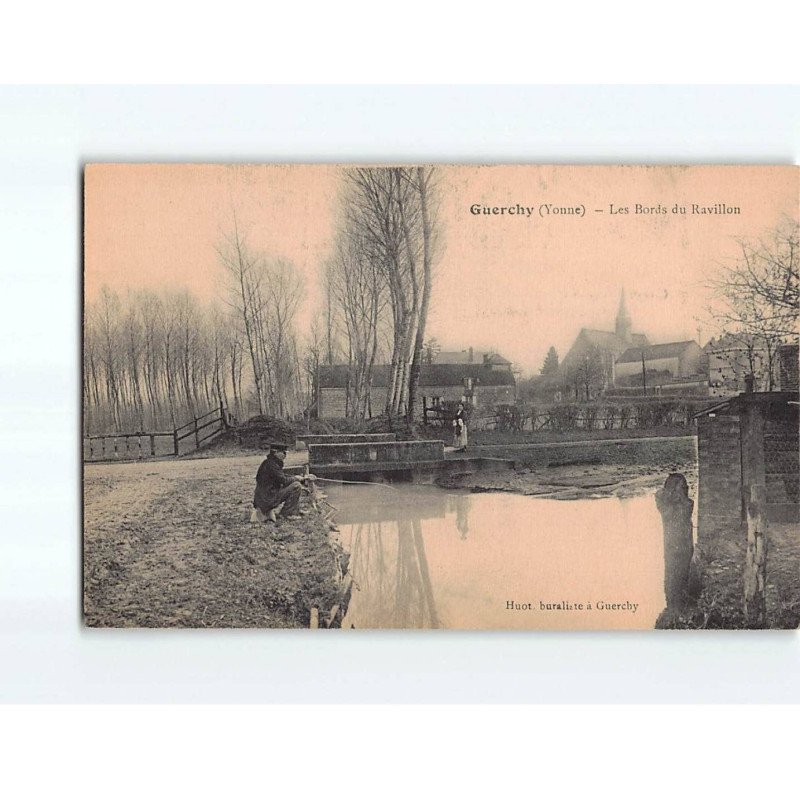 GUERCHY : Les bords du Ravillon - très bon état GUERCHY : Les bords du Ravillon - très bon état