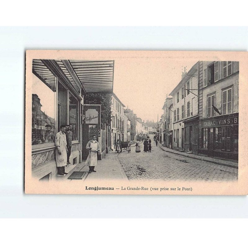 LONGJUMEAU : La Grande Rue - très bon état LONGJUMEAU : La Grande Rue - très bon état