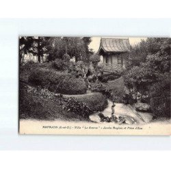ARPAJON : Villa ""La Source"", Jardin Anglais et Pièce d'Eau - très bon état