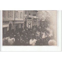 MENTON - CARTE PHOTO - CARNAVAL - très bon état