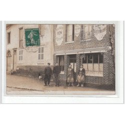 Oise - A LOCALISER - CARTE PHOTO - """" Au Rendez Vous des Promeneurs"""" Boulangerie, Restaurant - état