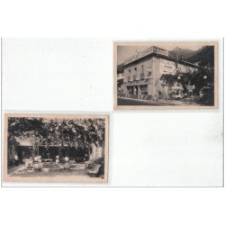 EZE - CARTE PHOTO - Lot de 2 Cartes photos: Hôtel de la Plage et Terminus - très bon état