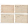 ARAMON - Lot de 9 CARTES PHOTOS + pochette - MILITAIRES - très bon état