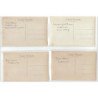 ARAMON - Lot de 9 CARTES PHOTOS + pochette - MILITAIRES - très bon état