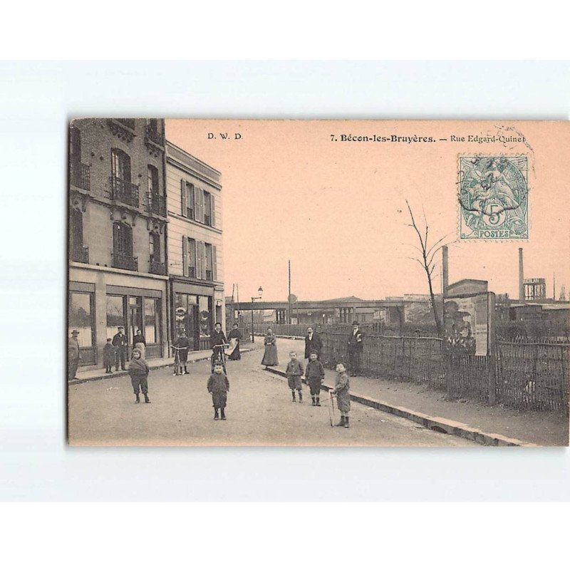 BECON : Rue Edgard Quinet - très bon état BECON : Rue Edgard Quinet - très bon état
