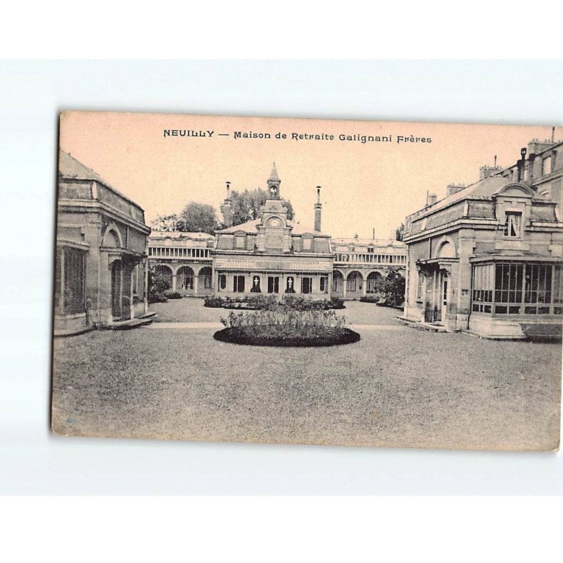 NEUILLY SUR SEINE : Maison de Retraite Galignani frères - état NEUILLY SUR SEINE : Maison de Retraite Galignani frères - état