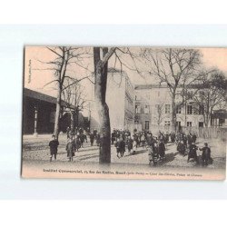 RUEIL : Institut Commercial, cour des Elèves, préau et Classes - très bon état