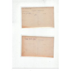 LA MALGRANGE - LOT DE 2 CARTES PHOTOS - Cadets de La Malgrange 1925-26 - très bon état