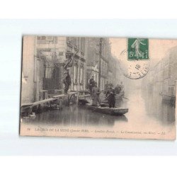 LEVALLOIS PERRET : Inondation 1910, Le Commissariat, rue Rivay - état