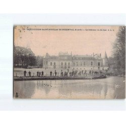 RUEIL : Ecole Saint-Nicolas de Buzenval, Le château vu du lac - état