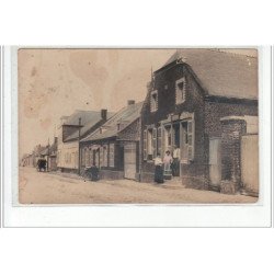 NORD - CARTE PHOTO - a localiser: Estaminet de la Mairie - état