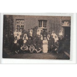 FLERS - CARTE PHOTO - Hôpital Militaire - très bon état