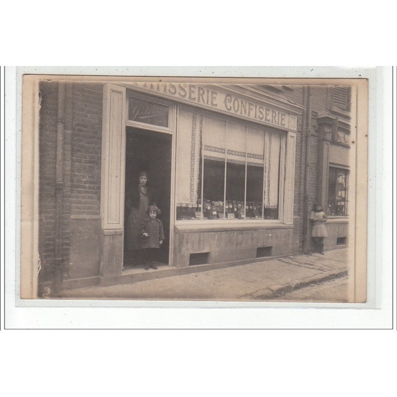 CHAMPS SUR MARNE - CARTE PHOTO - Patisserie-Confiserie -  très bon état