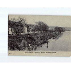 LA ROCHE GUYON : Bords de la Seine en Amont du Pont - état