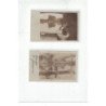 ESBLY - Lot de 2 CARTES PHOTOS - Canotage sur le lac -  très bon état