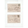 ESBLY - Lot de 2 CARTES PHOTOS - Canotage sur le lac -  très bon état