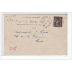 COUILLY - CARTE PHOTO -  très bon état