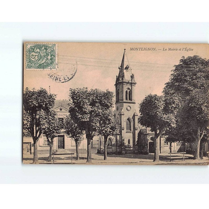 MONTLIGNON : La mairie et l'Ecole - très bon état