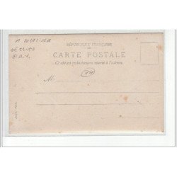 MEAUX : carte photo de l'entrée du canal de CHALIFERT- (écluse) - très bon état