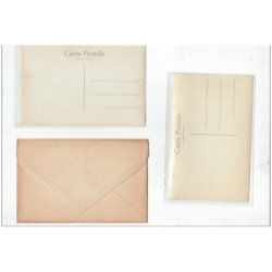 ENTRAIGUES - Lot de 2 CARTES PHOTOS - MILITAIRES 1935 - très bon état