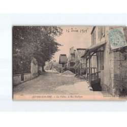 AUVERS SUR OISE : Les Vallées, la rue Daubigny - état