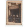 PARIS - CARTE PHOTO - Garage du trône 17, bld de Charonne - A. Rappaport, mécanicien - état