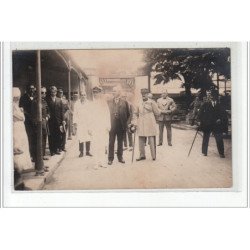 PARIS - CARTE PHOTO - République Libre du 4è arrondissement - A. Sabatier, président d'honneur - très bon état