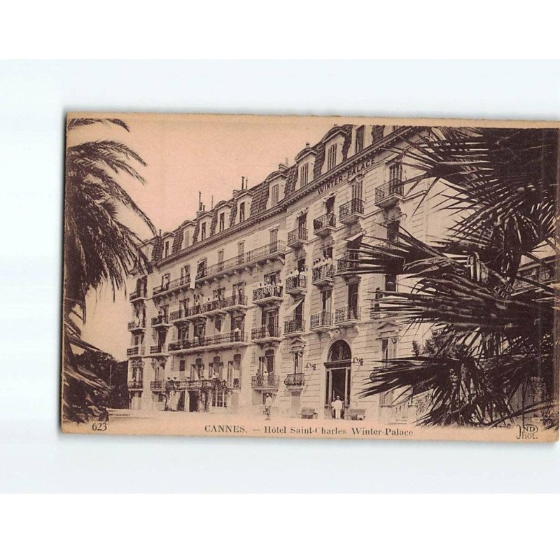 CANNES: Hôtel Saint Charles, Winter-Palace - très bon état CANNES: Hôtel Saint Charles, Winter-Palace - très bon état