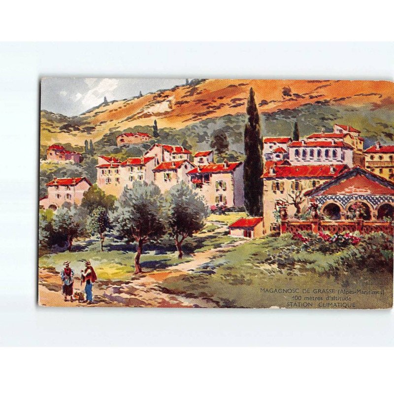 MAGAGNOSC DE GRASSE: Vue partielle - très bon état MAGAGNOSC DE GRASSE: Vue partielle - très bon état