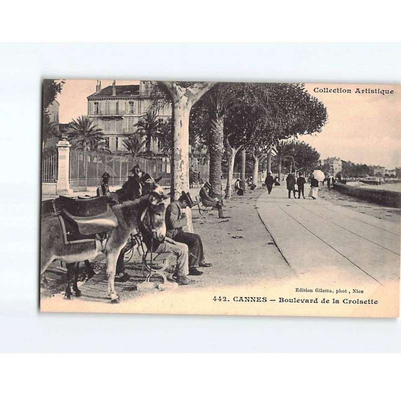 CANNES: Boulevard de la Croisette - très bon état