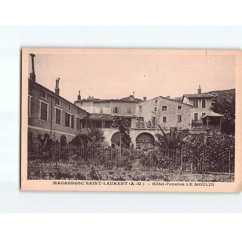 MAGAGNOSC SAINT LAURENT: Hôtel-Pension le Moulin - très bon état