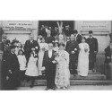 CHOLET - Mi Carême 1913 - La Reine des Tissages et ses Demoiselles d\'Honneur - Aprés la Réception - très bon état