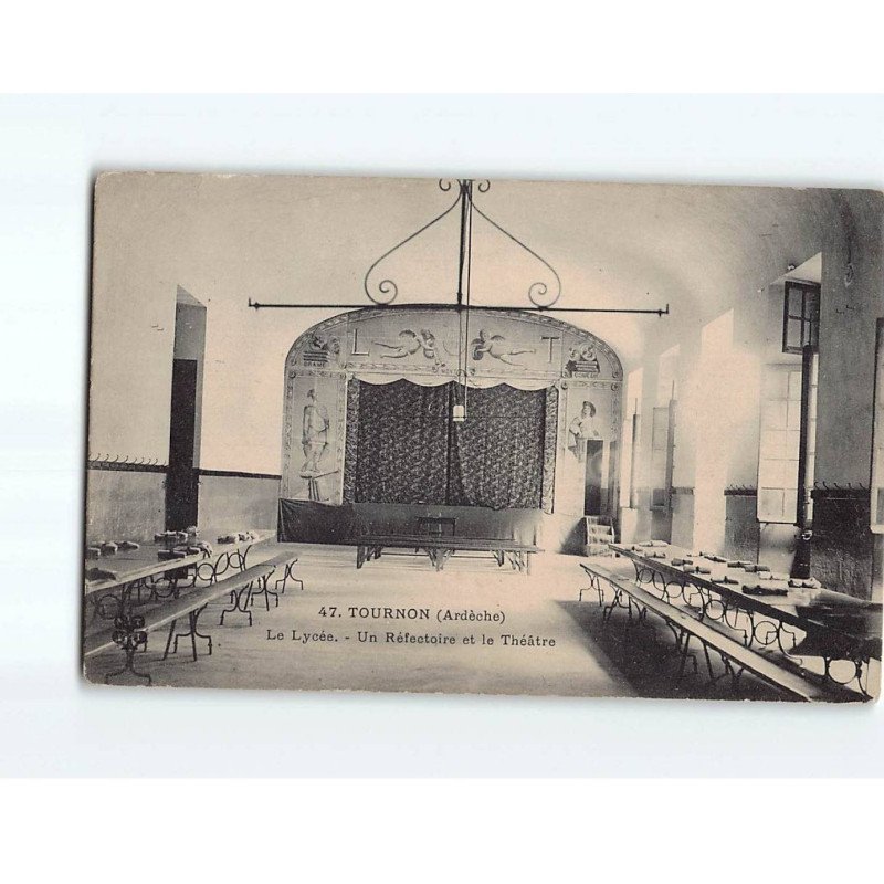 TOURNON: Le Lycée, un réfectoire et le Théâtre - état TOURNON: Le Lycée, un réfectoire et le Théâtre - état