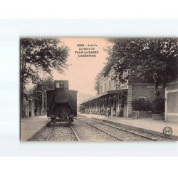 VALS LES BAINS - LABEGUDE: La Gare - très bon état