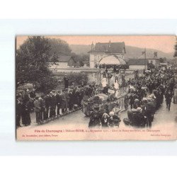 BAR SUR SEINE: Fête du Champagne, 4 Septembre de 1921, char de Mussy-Sur-Seine - état