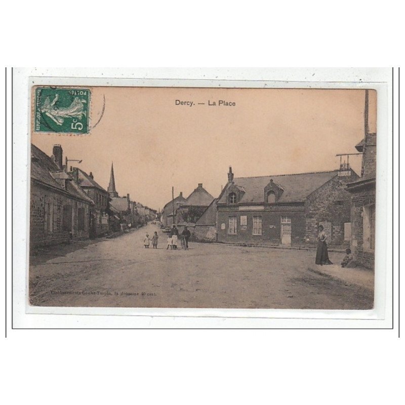 DERCY : la place - tres bon etat
