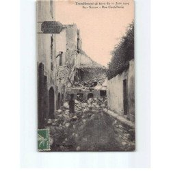 SALON DE PROVENCE : Tremblement de Terre 1909, Rue Coutellerie - très bon état