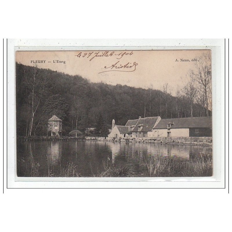 FLEURY : l'etang - tres bon etat