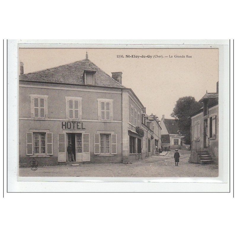 ST-ELOY-DE-GY : la grande rue - tres bon etat
