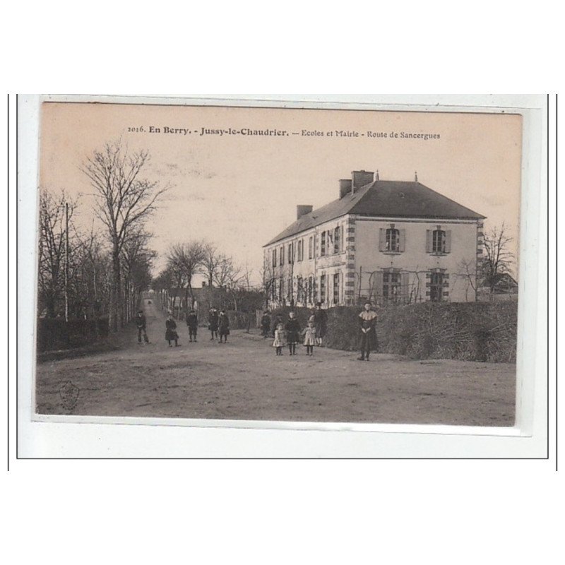 BERRY : ecoles et mairie route de sancergues - etat